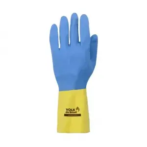 LUVA VOLK BICOLOR AZUL/AMARELO CA 16779 - Image 3