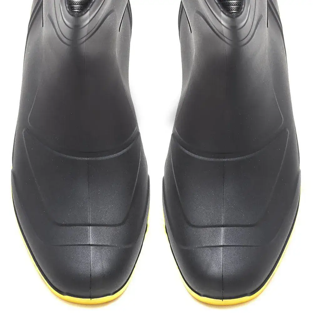 BOTA PEGA FORTE CANO MÉDIO PRETO E AMARELO CA 3151 - Imagem 2