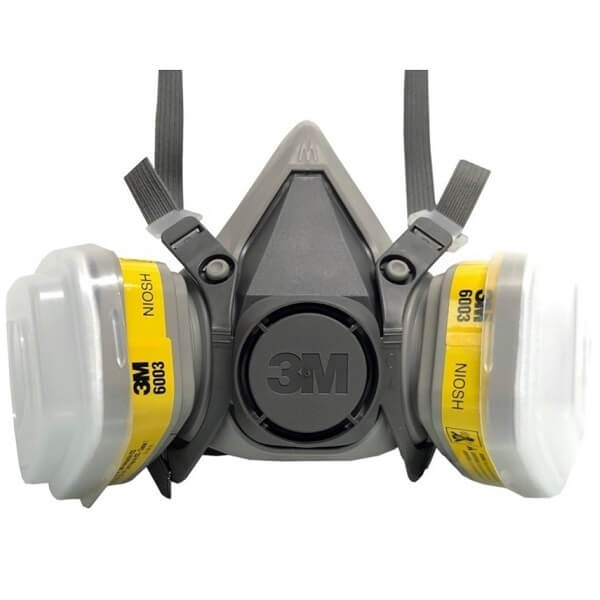KIT MÁSCARA 3M SEMI-FACIAL 6200 VO.GA 5N11 CA 4115 - Image 3